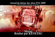 Award pour le jeu "de l'autre ct du miroire" par Kenetec